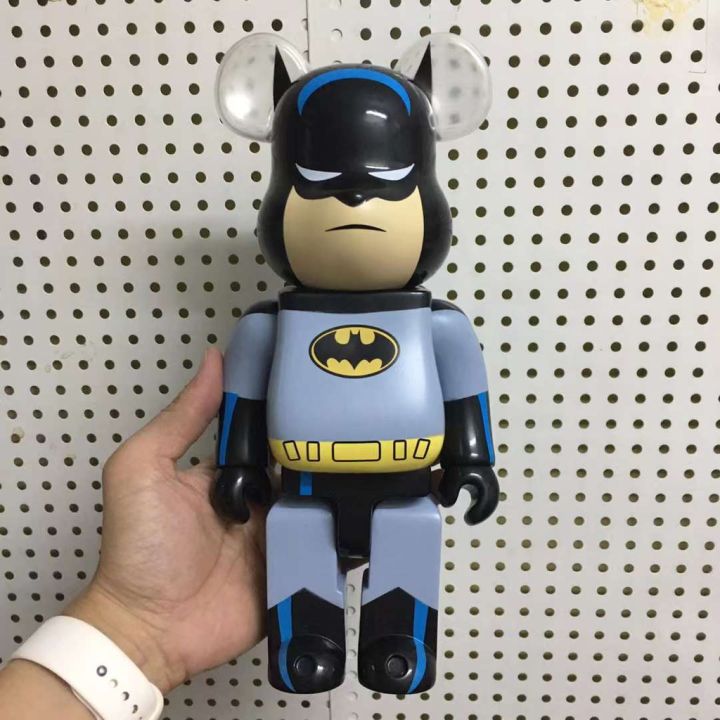 400-bearbrick-marvel-trendy-bearbrick-dc-batman-โมเดลตุ๊กตาของเล่นสําหรับเด็ก