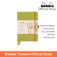 Rhodia Goalbook Hard Cover (A5) Anise 118575C- DOT