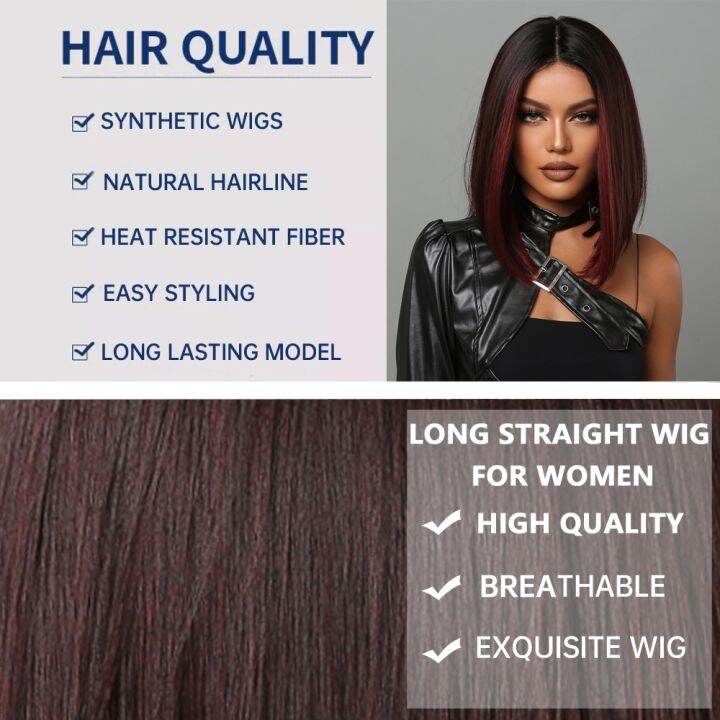 jw-medium-length-synthetic-wigs-middle-part-wine-highlights-straight-wig-resistant-for