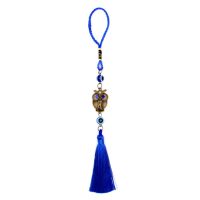 ตุรกี Blue Evil Eye Amulets แขวนผนังจี้ตกแต่งบ้านนกฮูกพู่เครื่องประดับ Home Car Protection โชคดี Blessing Gift