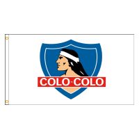 Nlbflag 90X150CM Chile Club Social Y Deportivo Colo-Colo Flag Cables