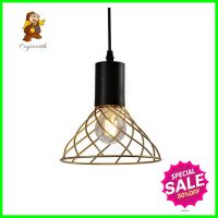 ไฟช่อ BEC F90960S สีทอง/ดำ 1 หัวPENDANT LAMP BEC F90960S GOLD/BLACK 1-LIGHT **สินค้าแนะนำ**