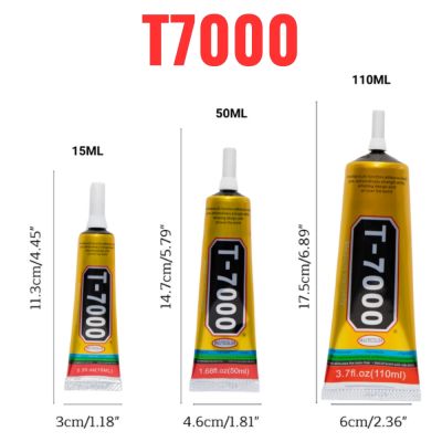 【CW】♦ﺴ﹍  15ML 50ML 110ML T7000 Contact Cellphone Tablet Repair Adhesive T-7000 Components Glue With Applicator
