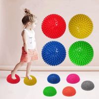 1 Pcs 16 cm Inflatable Half Sphere Yoga Balls Cushion Sports Mat With Cushion Non-slip Balance Mat Soft Cushion Yoga Balance Mat