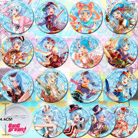 16Pcs Anime BanG Dream! Tsurumaki Kokoro Seta Kaoru Cosplay Bedge Collect Backpack Bags Badge Button Brooch Pin Souvenir Gift