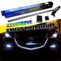 22 RGB 48 LED 12-24V Colorful Wireless Remote Light Bar Truck LED Strip Night Rider Scanner Net Light Warning Lamp