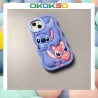 [Okso] ใหม่ เคสโทรศัพท์มือถือแบบนิ่ม กันกระแทก ลายการ์ตูน Stitch สําหรับ OPPO Reno9 Reno8 reno6 7z 8T 5