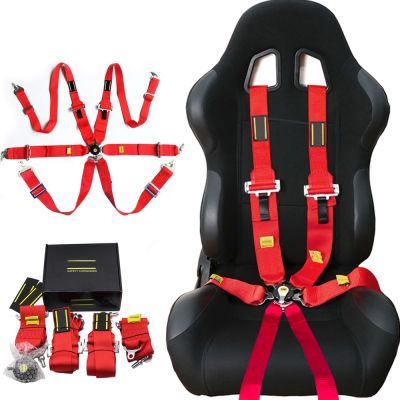 【CW】▽☈✆  Racing Safety Harness 3 Inch Snap-In Camlock Release Car OMx logo 4 5 6 Adjustable