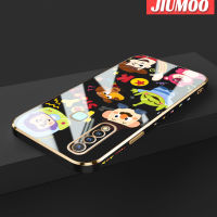 เคส JIUMOO สำหรับ Vivo Y19 Y5s Z1 Pro เคสการ์ตูนทอยสตอรี่ลวดลายใหม่พื้นผิวขอบตารางชุบเคสซิลิกาเจลแบบนิ่มกันกระแทกเคสมือถือรวมทุกเลนส์กล้องถ่ายรูปฝาครอบป้องกัน