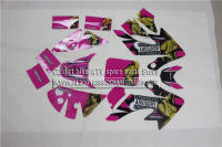 【✆HOT】 IHGF MALL CRF50สีชมพูสีจักรยานสกปรกพิทไบค์สติกเกอร์ของ Decals ของ Paster ของกราฟิก