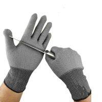 [Fast delivery] Genuine anti-cut gloves wear-resistant labor insurance breathable durable grade 5 thickened stainless steel for killing fish and vegetables protection against knives