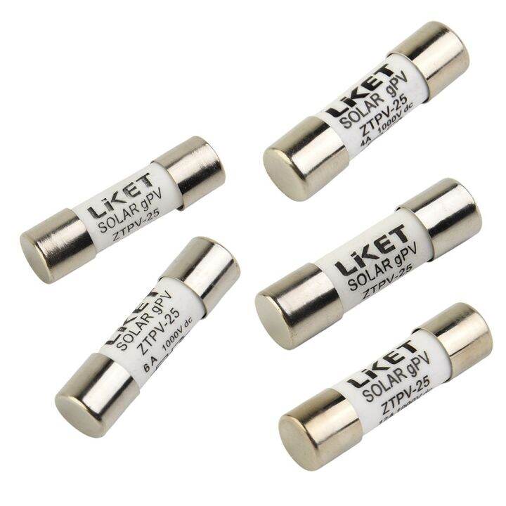 DC Rated Fuses Solar Photovoltaic DC Fuse 1038 DC1000V Melt 10*38mm ...