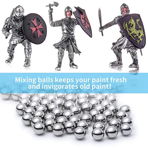 100 Pieces Nail Polish Mixing Agitator Balls Stainless Steel | Lazada PH
