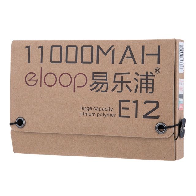 eloop-e12-รับประกัน1ปี-แบตสำรอง-11000mah-แบตสำรอง-power-bank-เพาเวอรแบงค์-ที่ชาร์จฉุกเฉิน