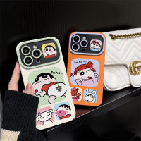 เคสสำหรับ IPHONE14 14PLUS 14PRO 14PROMAX IPHONE11 PRO MAX IPHONEX XR XS MAX IPHONE 12 PRO MAX IPHONE 13 PRO MAX การ์ตูนน่ารักคู่ญี่ปุ่น Xiaoxin Xiaocai ซิลิโคนป้องกันการหล่นเคสโทรศัพท์มือถือ