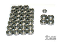 Lesu 32Pcs Wheel Hub Sealed Bearing Kit for Tamiya 1/14 Semi RC  Car Truck Upgrade Parts