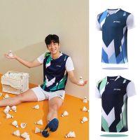 shot goods 2022 New Quick-drying 080A Badminton Wear Men Badminton Shirt M-4XL