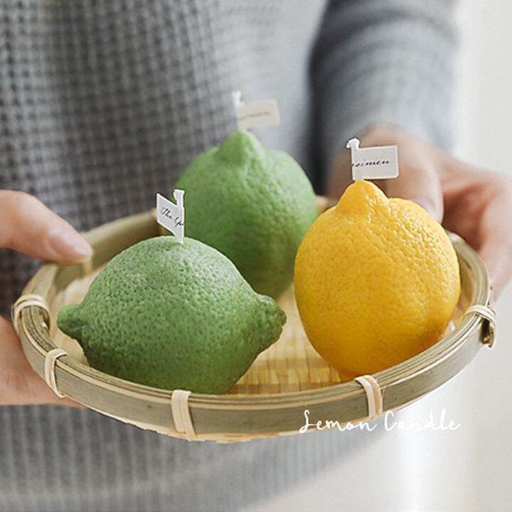 o-urhome-พร้อมส่ง-เทียนมะนาว-lemon-candle-ของขวัญเล็ก-ๆ-ที่สร้างสรรค์-ของตกแต่งบ้านแฮนด์เมด-อุปกรณ์ประกอบฉากภาพ-ตกแต่งร้านกาแฟ-เครื่องประดับ
