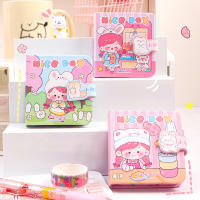 Ins Cartoon Planner Notebook Kawaii Mini Journal Notepad แบบพกพาไดอารี่น่ารัก Agenda Shedule Organizer เครื่องเขียนเกาหลี Office