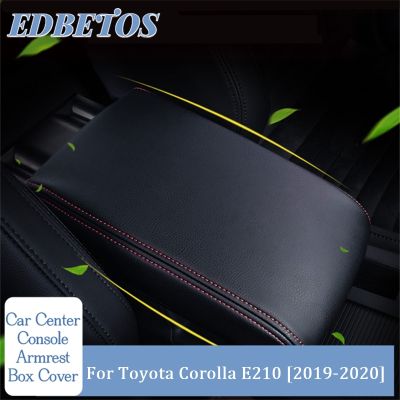 dfthrghd Car Armrest Box Cover For Toyota Corolla E210 2019 2020 Cover Armrest Mat Dust-Proof Cushion Automobiles Interior Accessories