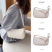 All-match French niche one-shoulder armpit bag commuting baguette bag female 2023 new trendy Messenger handbag 【BYUE】