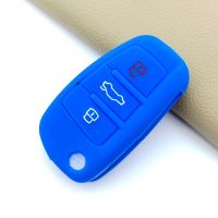 fgjfykjd High Quality Car Remote Control Key Case Cover For Audi A3 8L 8P A4 B6 B7 B8 A6 C5 C6 4F RS3 Q3 Q7 TT 8V S3 Protective Shell Box