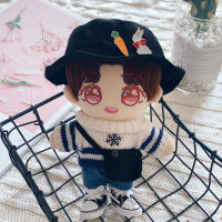 ❤lovely❤ Idol Accessories Clothes Black Pants Hat Satchel Mup 20cm Star Doll Costumes