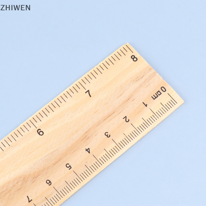 zhiwen-กล่องดินสอเอนกประสงค์ไม้บีชสีสเก็ตช์สดใสขนาดเล็กกล่องดินสอไม้เครื่องเขียนนักเรียน