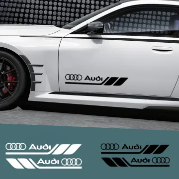 Stickers Audi Sport Wheels Mirrors Car Stickers A3 A4 A5 A6 Q3 Q5 Tt Sline  