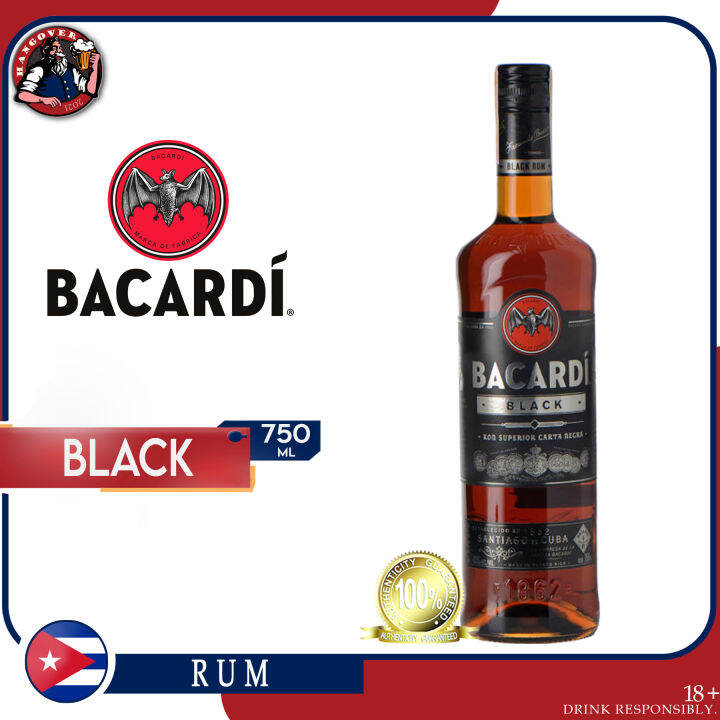 Bacardi Black Carta Negra Ml Lazada Ph