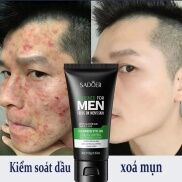 Sữa Rửa Mặt Da Dầu Mụn Cho Nam, Ngừa Mụn, Làm Trắng Da, Dưỡng Ẩm
