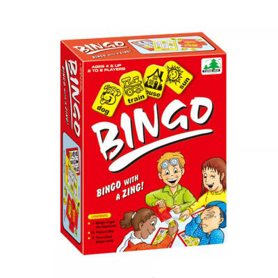 BAGS.SHOP เกมบิงโก Bingo Award Winning Preschool Game for Pre/ Early Readers Age 3 and Up ของเล่นเด็ก การ์ดเกม เกมเล่นกลุ่มเพื่อน ครอบครัว