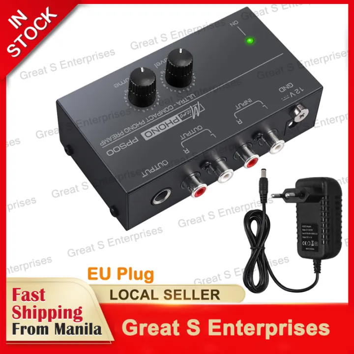 GSE Phono Preamplifier PP500 Phono Preamplifier with