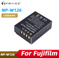 PALO แบตเตอรี่กล้องฟูจิ NP-W126, NPW126 1200 mAh สำหรับกล้องฟูจิ รุ่น XA1 / XA2 / XA3 / XA5 / XA10 / XE1 / XE2 / XE3 / XT10 / XT20 /XT2 / XT1 / XT2 / X Pro1 / X Pro2 / X100F / XM1