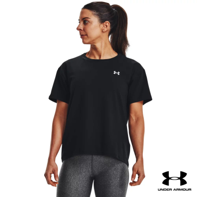 Under Armour UA Womens Essential Cotton Stretch T-Shirt อันเดอร์ อาร์เมอร์ เสื้อออกกำลังกายสำหรับเทรนนิ่ง สำหรับผู้หญิง