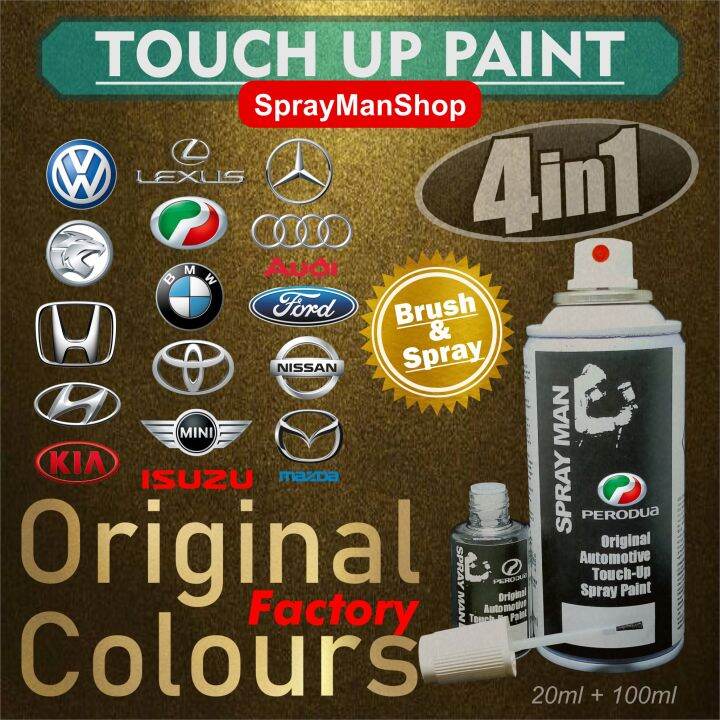 Touch Up Paint Toyota Altis 4in1 Original Factory Colour Car Paint Lazada