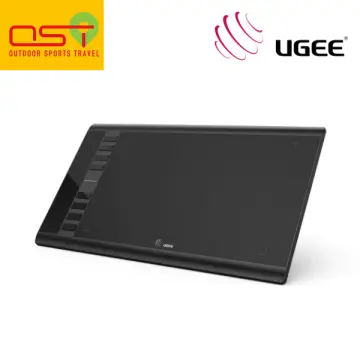 Ugee Drawing Tablet S640 Digital Graphics Pad with Battery-Free Stylus Tilt Function 8192 Pressure Sensitivity 10 Express Keys Pen Tablet For.