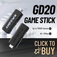 คอนโซลเกม GD20 Ampown แบบ Gxal46093เอาต์พุตที่60fps เวลาแฝงต่ำวิดีโอเกม GD10สติ๊กในตัว