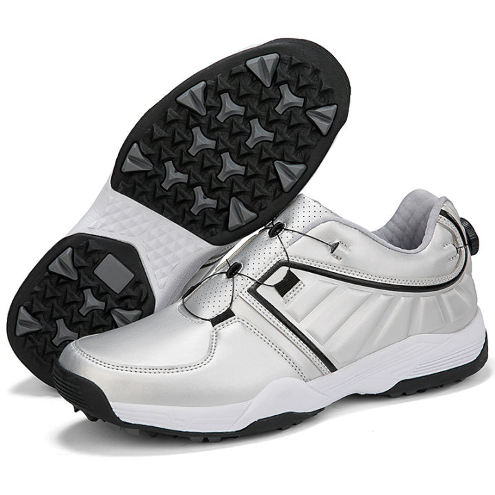 footjoy-ผู้ชายกอล์ฟรองเท้ากีฬากันน้ำหนังกอล์ฟลูกบิดรองเท้ากอล์ฟอย่างรวดเร็วเชือกรองเท้ากีฬากอล์ฟผู้หญิงสะดวกสบายเดินเท้ากอล์ฟ-ที่รองเท้ากีฬา-รองเท้ากอล์ฟผู้ชาย-รองเท้ากอล์ฟ