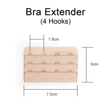 1-9 Hooks 3 Rows Bra Extender Extension Bras Back Girdle Nursing
