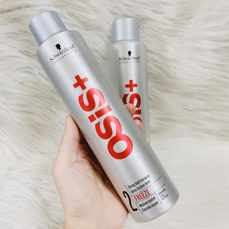 Keo xịt giữ kiểu tóc cứng OSIS +2, Gôm xịt tạo kiểu tóc OSIS + FREEZE  Schwarzkopf chính hãng nhập khẩu đức 300ml | Lazada.vn