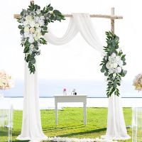 【hot】❉✟  Yannew Artificial Arch Flowers Swag for Boho Wedding Baby Shower Ceremony Garlands Arrangement Reception Backdrop