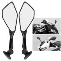 1 Pair Motorcycle Rearview Mirrors with Mounting Accessory Fit for Honda CBR900 CBR919 CBR929 CBR954 Mirrors