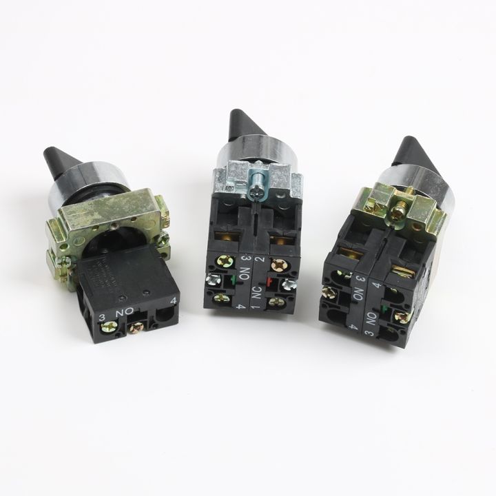 1pc-xb2-bd21-bd25-bd33-bd53-bd73-1no-2no-1no1nc-2-3-position-latching-selector-push-button-switch-momentary-reset-knob