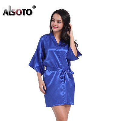 women-robe-solid-color-bathrobe-pajamas-v-neck-half-sleeve-sleepwear-cardigan-nightgown-lady-luxury-nightclothes-12-colors