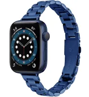 สายนาฬิกาผู้หญิงสแตนเลสสำหรับนาฬิกา Apple 6 7 SE 40Mm 41Mm 44Mm 45Mm สายนาฬิกาข้อมือสำหรับ Apple Watch IWatch Series 5 4 3 38/42Mm