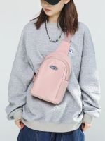 Crossbody bag for girls casual lightweight high-end small backpack ins Japanese casual shoulder bag large capacity chest bag for men 【SSY】