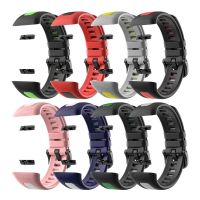 Silicone Strap Compatible with Huawei Band 6/Honor Band 6 7 Replacement Smart Bracelet Correa for Huawei Band 6 Pro