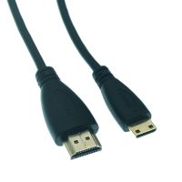 Mini HD To HDTV compatible Cable 1080p 3D High Speed Adapter Gold Plated Plug For Camera Monitor Projector Notebook TV 1M 10M