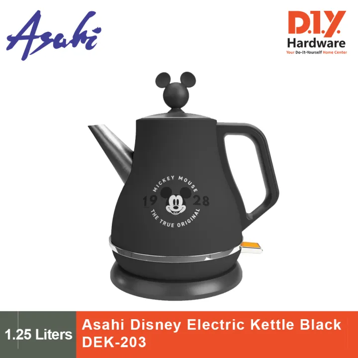 Asahi Disney Electric Kettle Black DEK203 Lazada PH